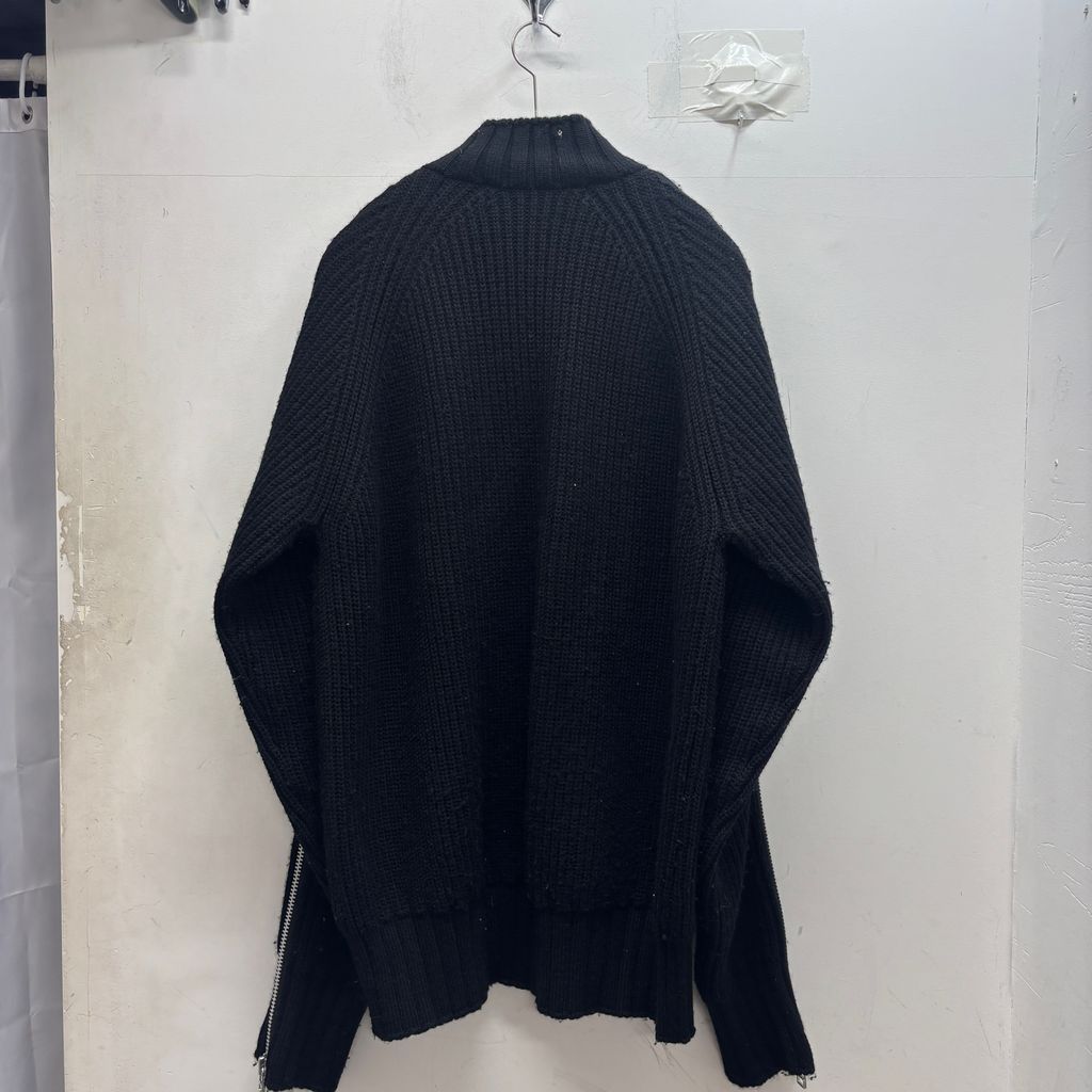 JOHN LAWRENCE SULLIVAN ジョンローレンスサリバン 21SS ZIPPED KNIT