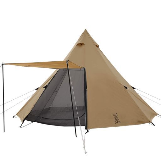 DOD(ディーオーディー)ワンポールテントL8人用【収納コンパクト&かんたん設営】T8-200-TN