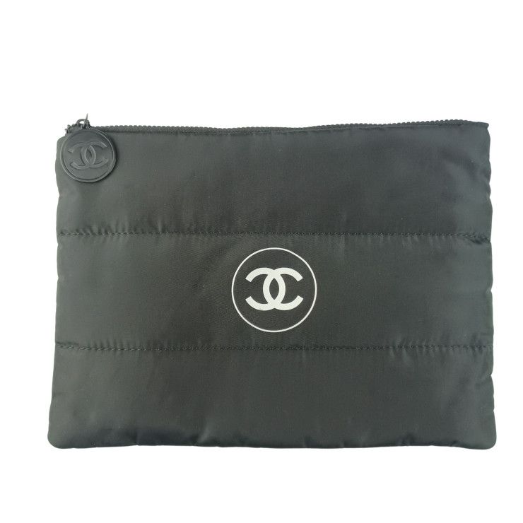 CHANEL シャネル クラッチバッグ ノベルティ ポーチ ブラック系
