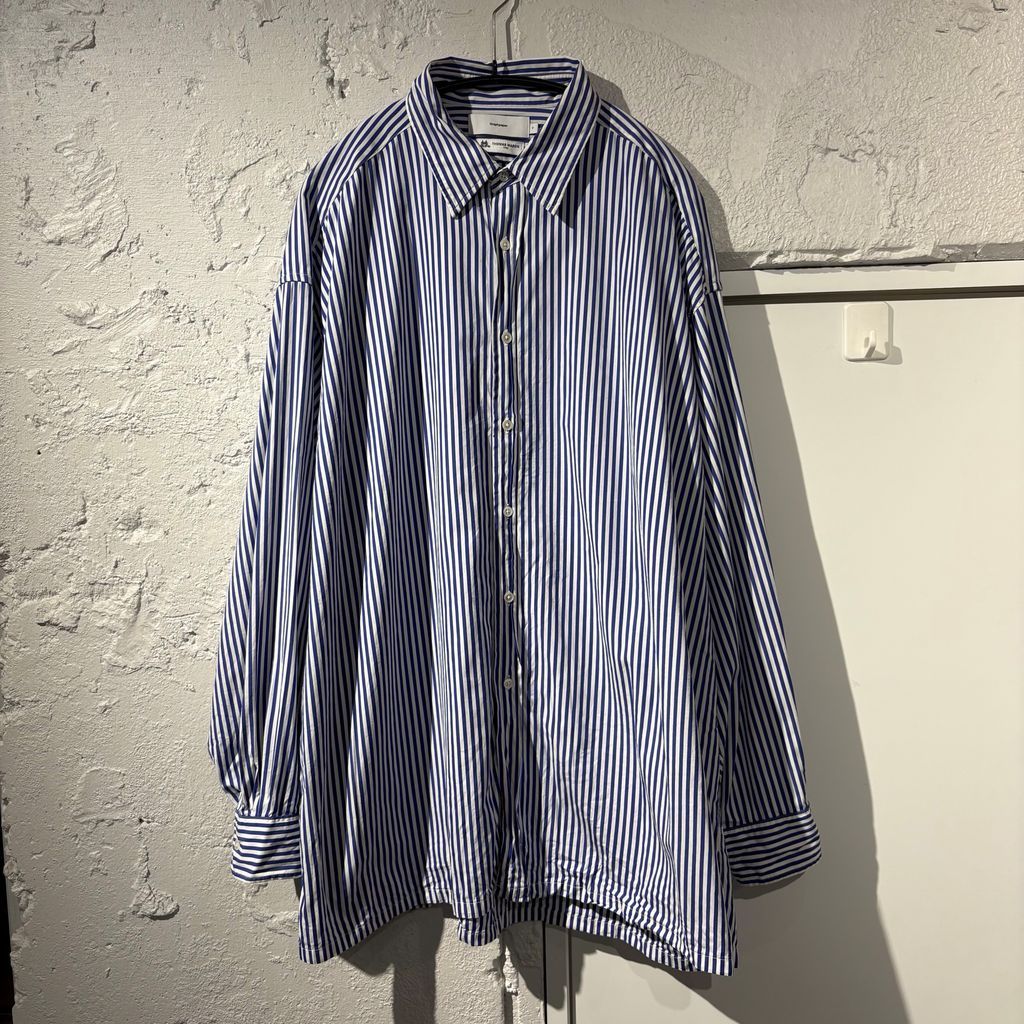 Graphpaper × Thomas Mason グラフペーパー × トーマスメイソン stripe