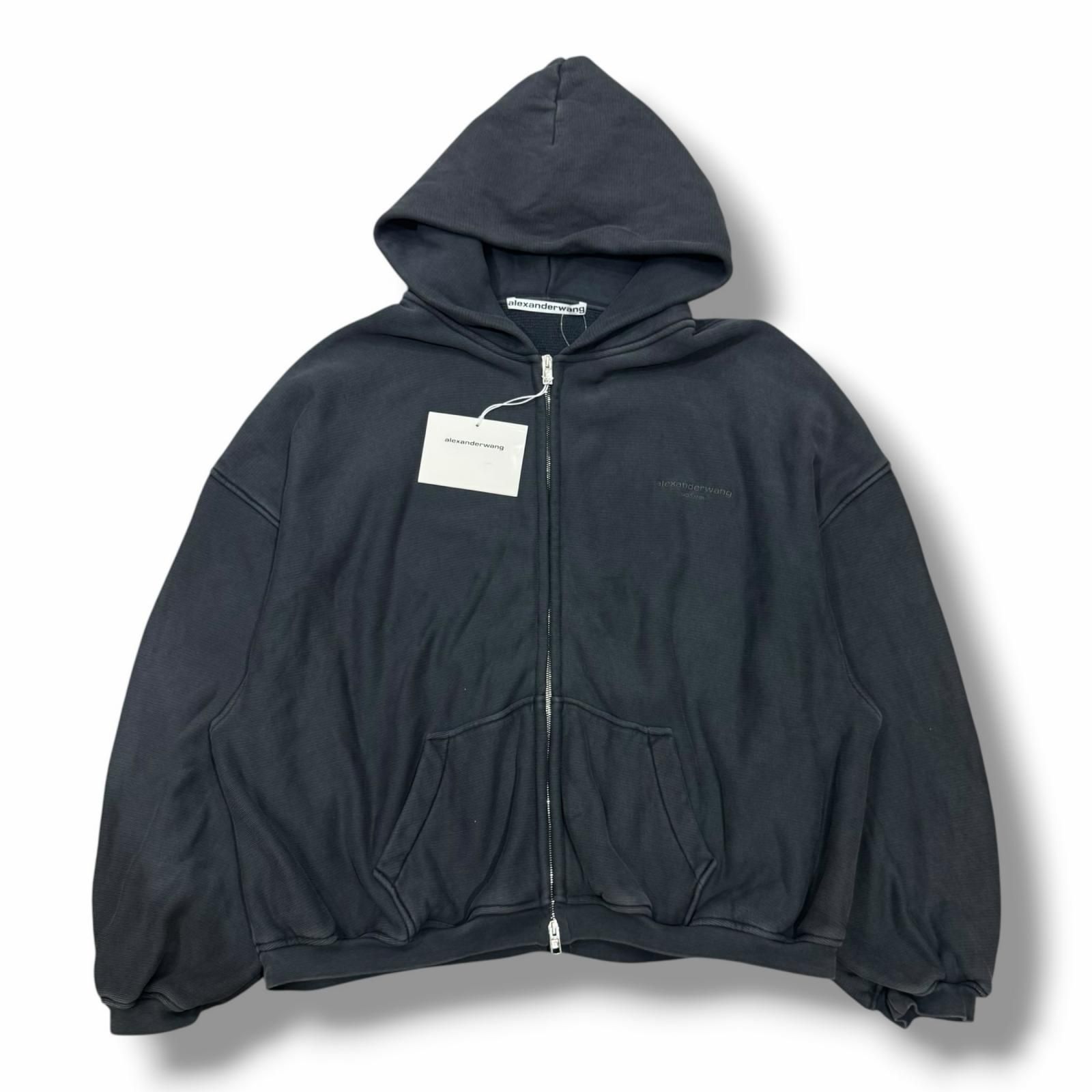 国内正規 Alexander Wang ZIP UP HOODIE GRAPHIC LOGO グラフィック 