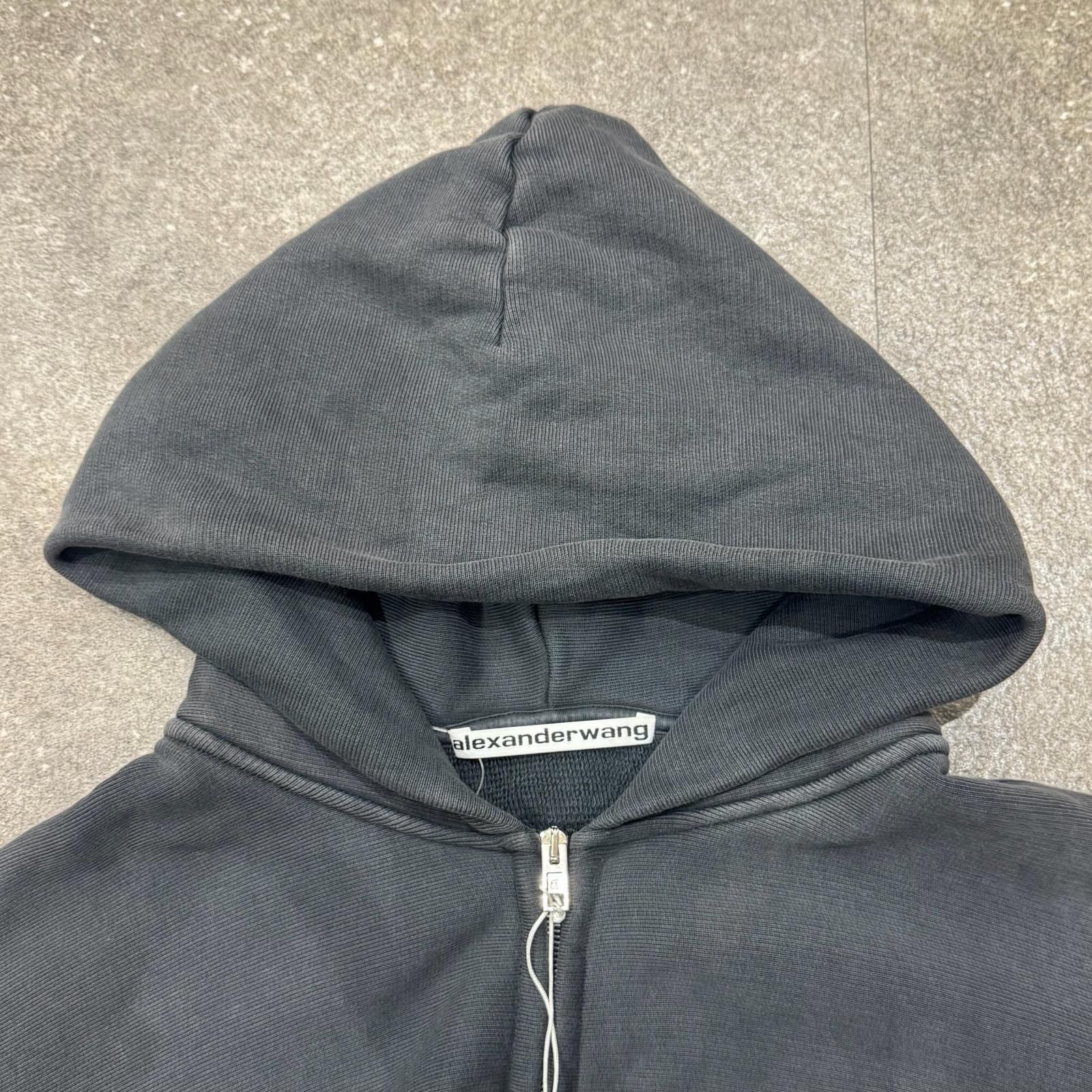 国内正規 Alexander Wang ZIP UP HOODIE GRAPHIC LOGO グラフィック 