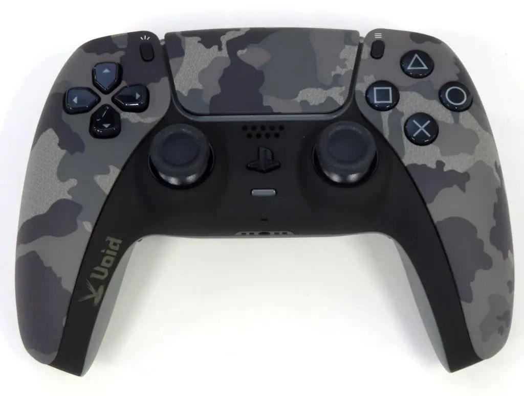 【中古】PS5ハード Void Gaming カスタムコントローラー INTUITION ボタンタイプ(グレーカモフラージュ)