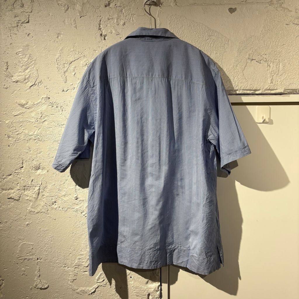 AURALEE オーラリー CUBA SHIRT 半袖シャツ A9SS02FS ブルー size:3