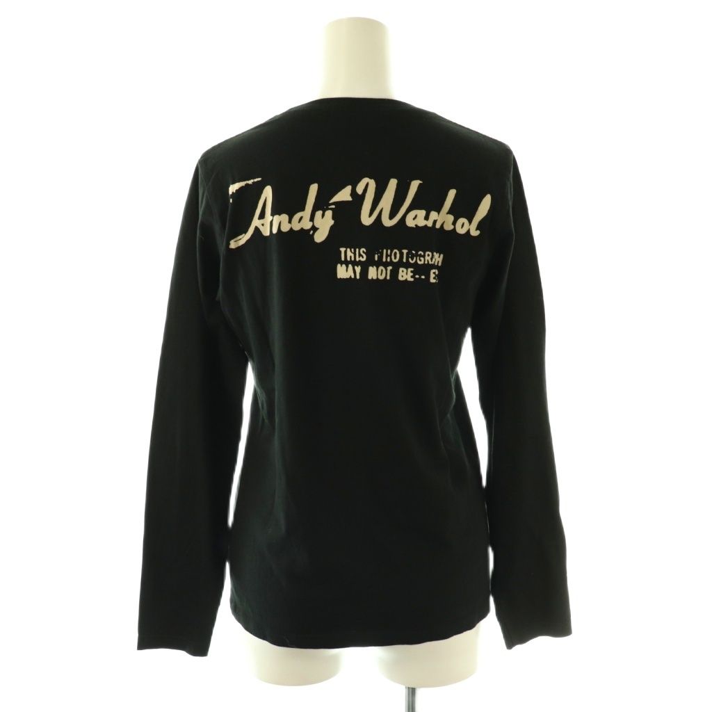 HYSTERIC GLAMOUR アンディ・ウォーホル スカルTシャツカットソー アンディウォーホル バイ ヒステリックグラマー ANDY WARHOL by