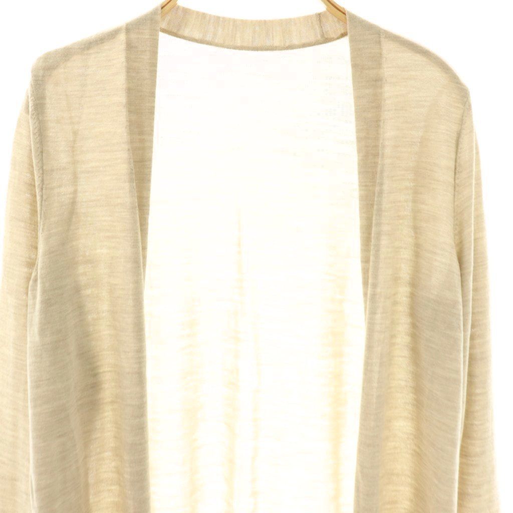 フォクシー FOXEY Airy Long カーディガン ニット ベージュ 35496 /DF
