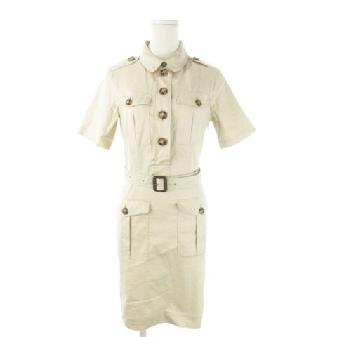 バーバリーブリット BURBERRY BRIT シャツワンピース ミニ 半袖 ハーフ