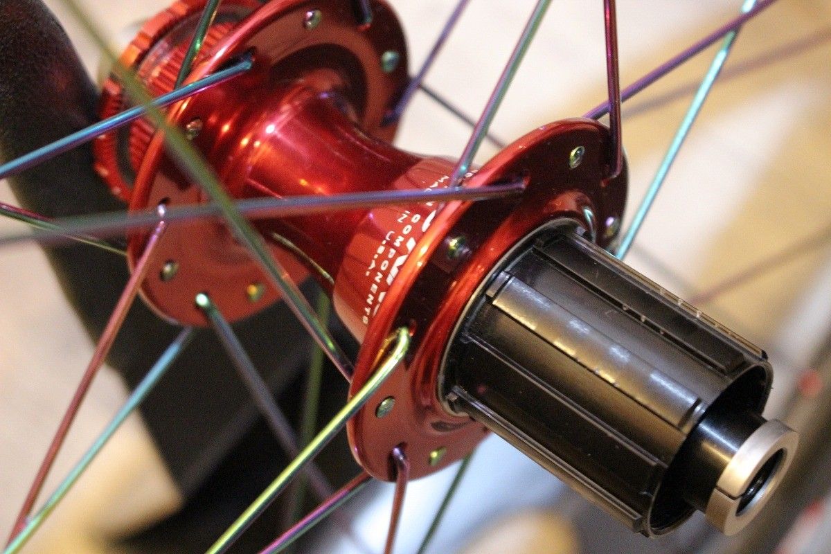 DT SWISS RR411 DB リム クリスキング CHRIS KING R45 DISC ハブ