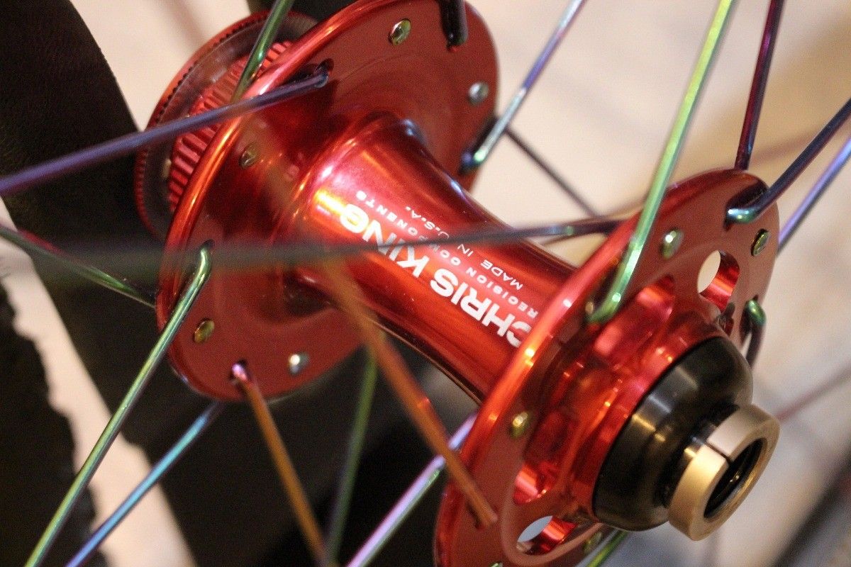 DT SWISS RR411 DB リム クリスキング CHRIS KING R45 DISC ハブ