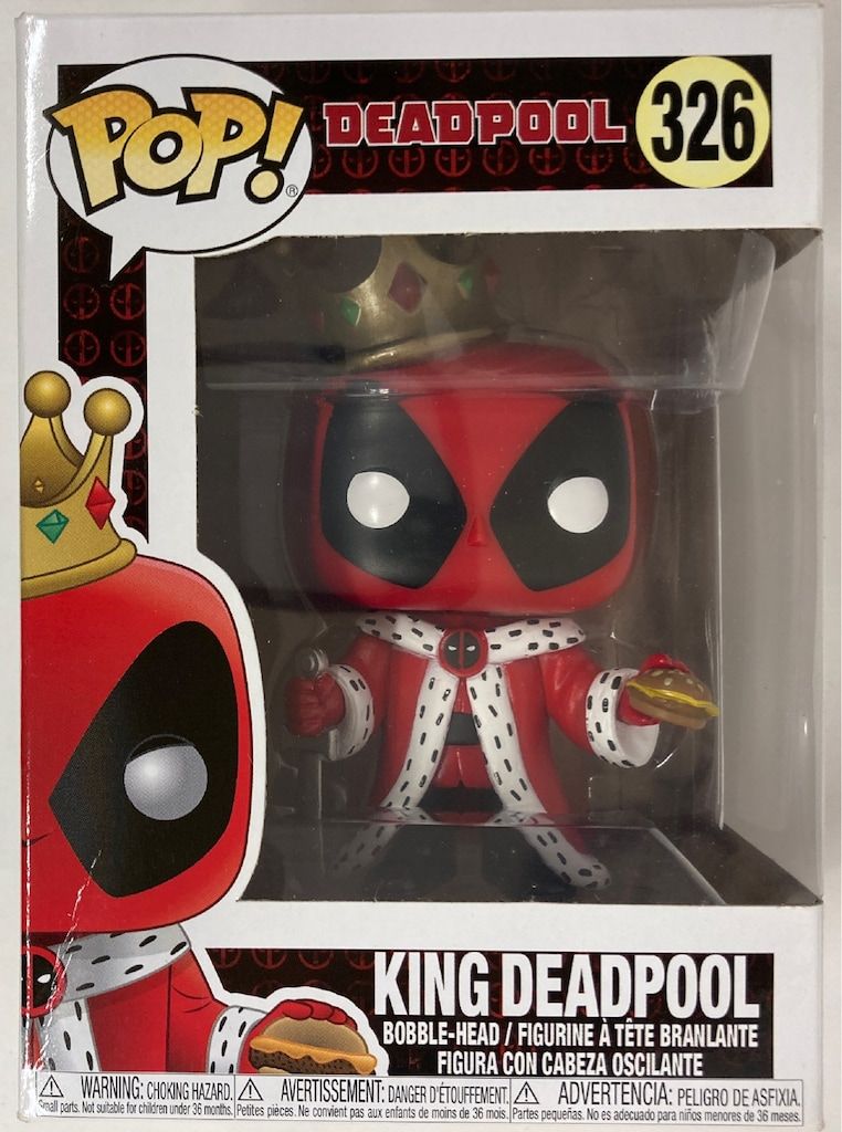 FUNKO POP! / MARVEL KING DEADPOOL 326 - メルカリ