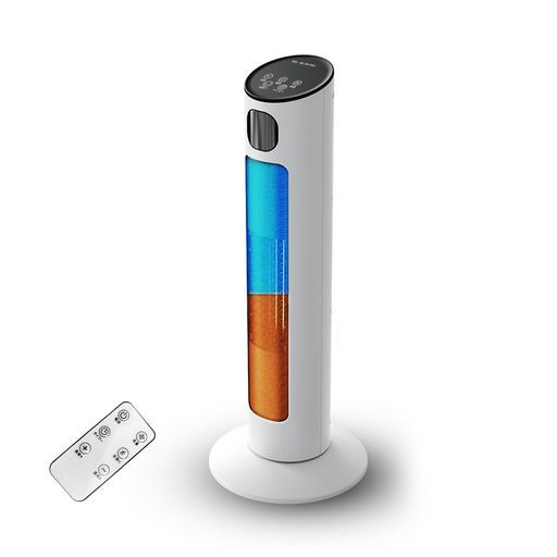 セラミックヒーター速暖ヒーター【2025年新モデル・ECO恒温省エネ・2秒瞬間加熱】電気ファンタワー型LCDディスプレイ左右自動首振り1~12Hタイマー機能冷暖兼用三段階切替静音電気ストー…