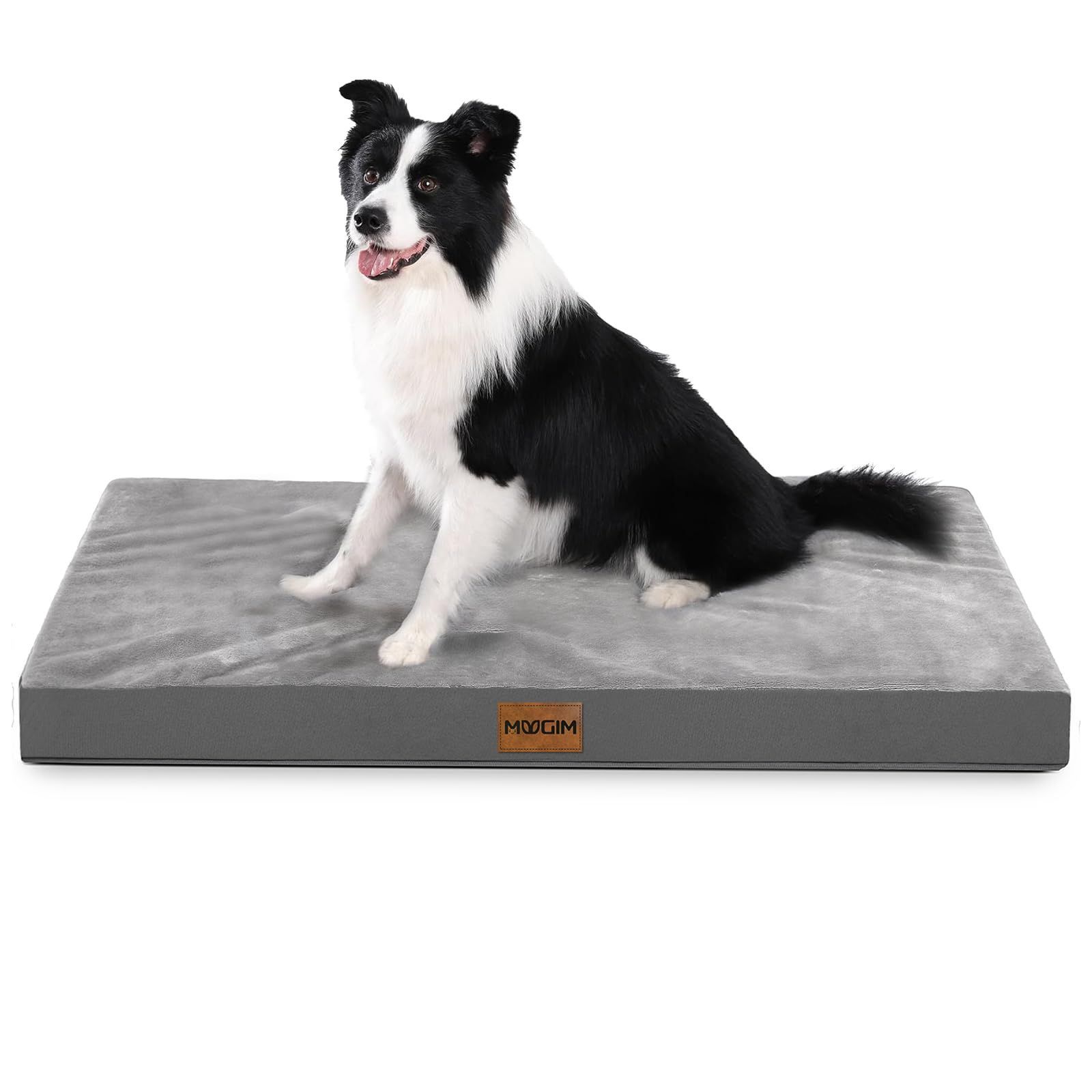 【数量限定】MUGIM ペットクッション 双面デザイン 夏冬兼用 防水 犬猫用ベッド 体圧分散 高反発 通気性いい 介護ベッド オールシーズン 取り外せるカバー洗える 小型犬 中型犬 老犬 子犬用 L