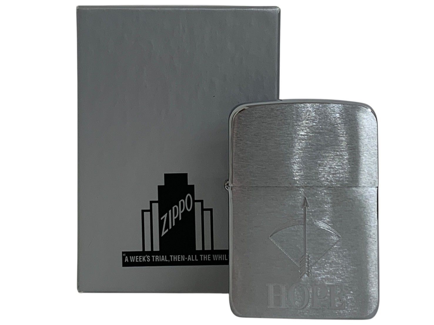 zippo (ジッポー) HOPE ホープ 1941 REPLICA オイルライター シルバー zippo (ジッポー) HOPE ホープ 1941 REPLICA オイルライター シルバー
