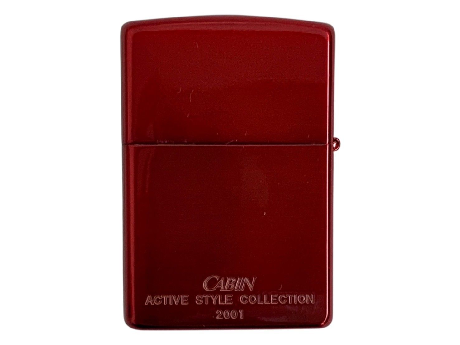 zippo (ジッポー) CABIN キャビン 2001年製 オイルライター レッド