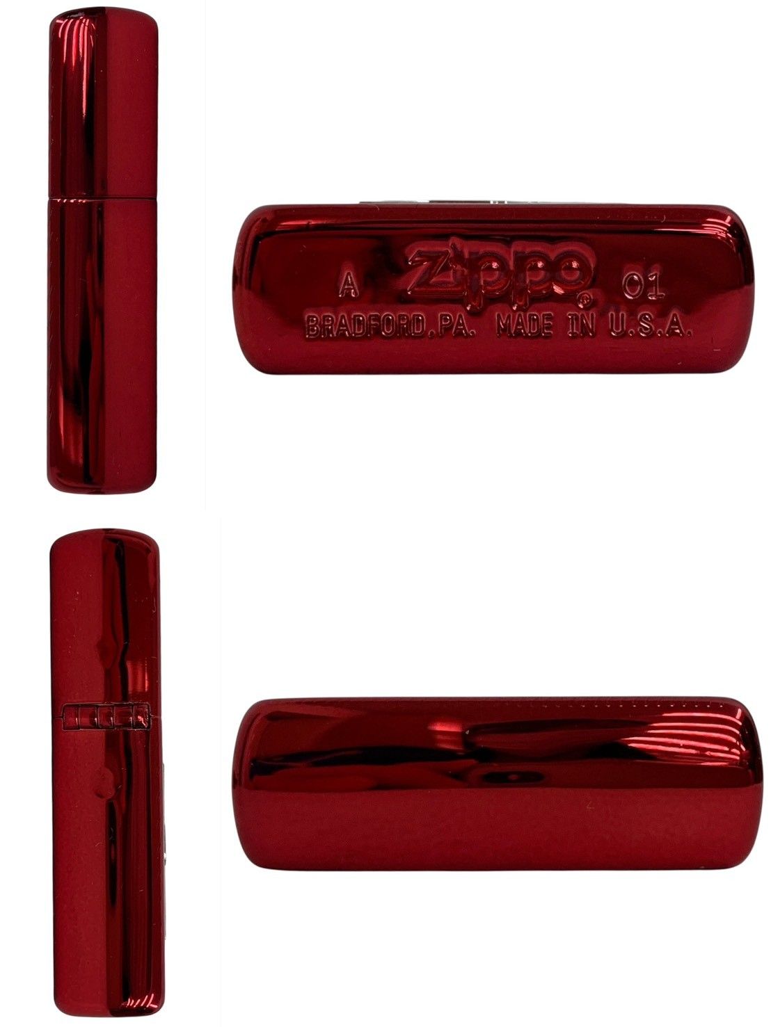 zippo (ジッポー) CABIN キャビン 2001年製 オイルライター レッド