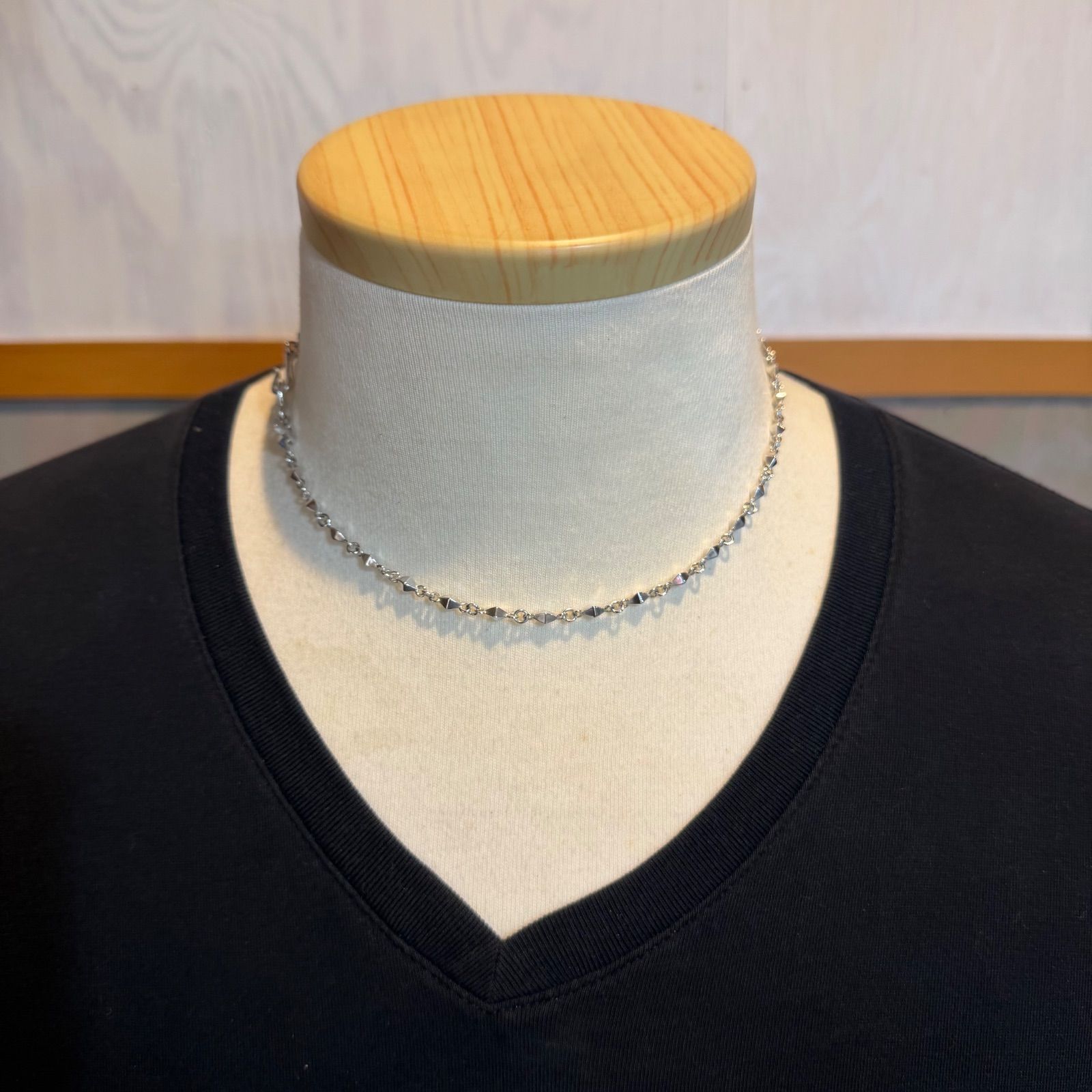 美品ネックレス CURIO 40cmx13.5g ジャスティンデイビス/Justin Davis