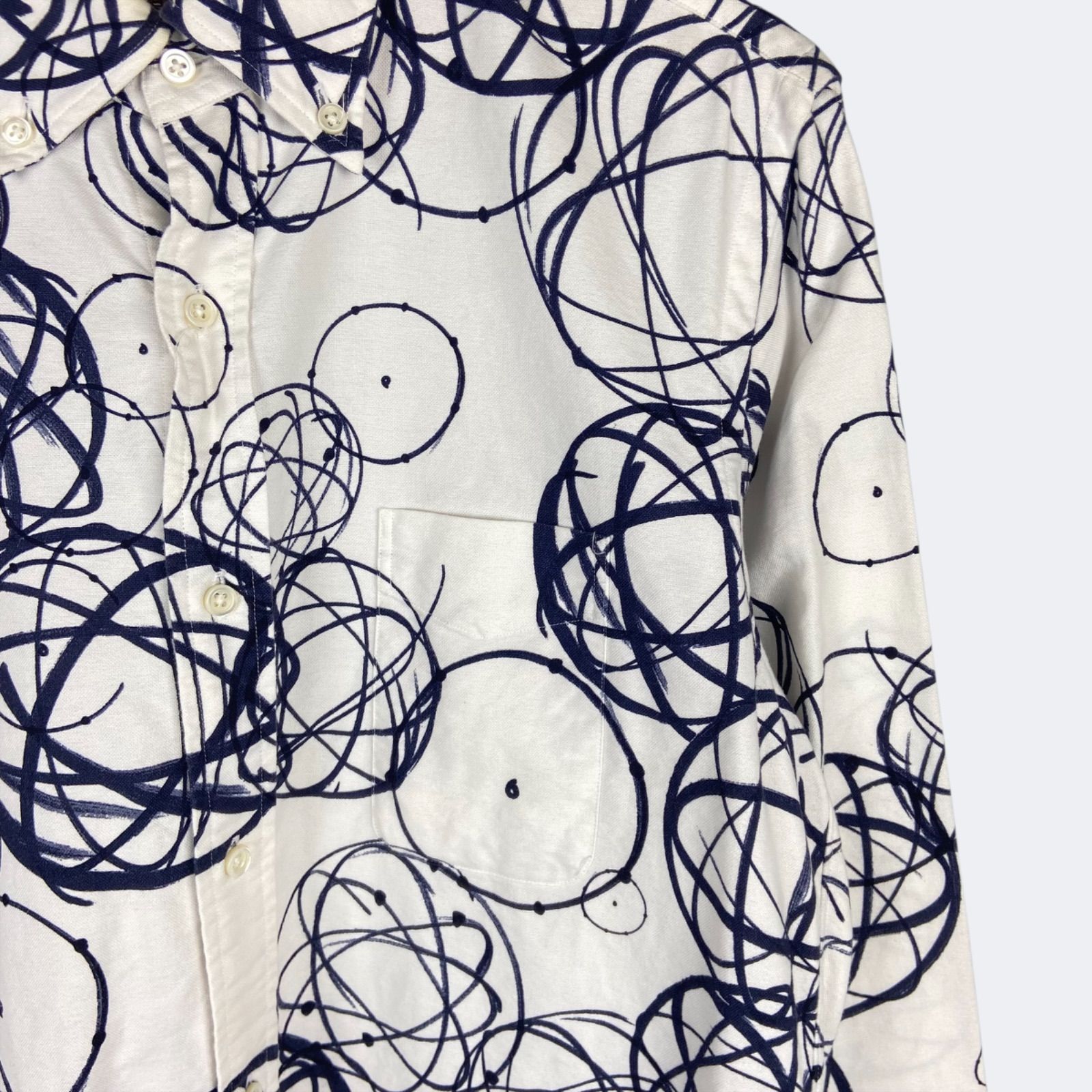 NIGOLD by UNITED ARROWS × FUTURA オックスフォードシャツ ニゴールド