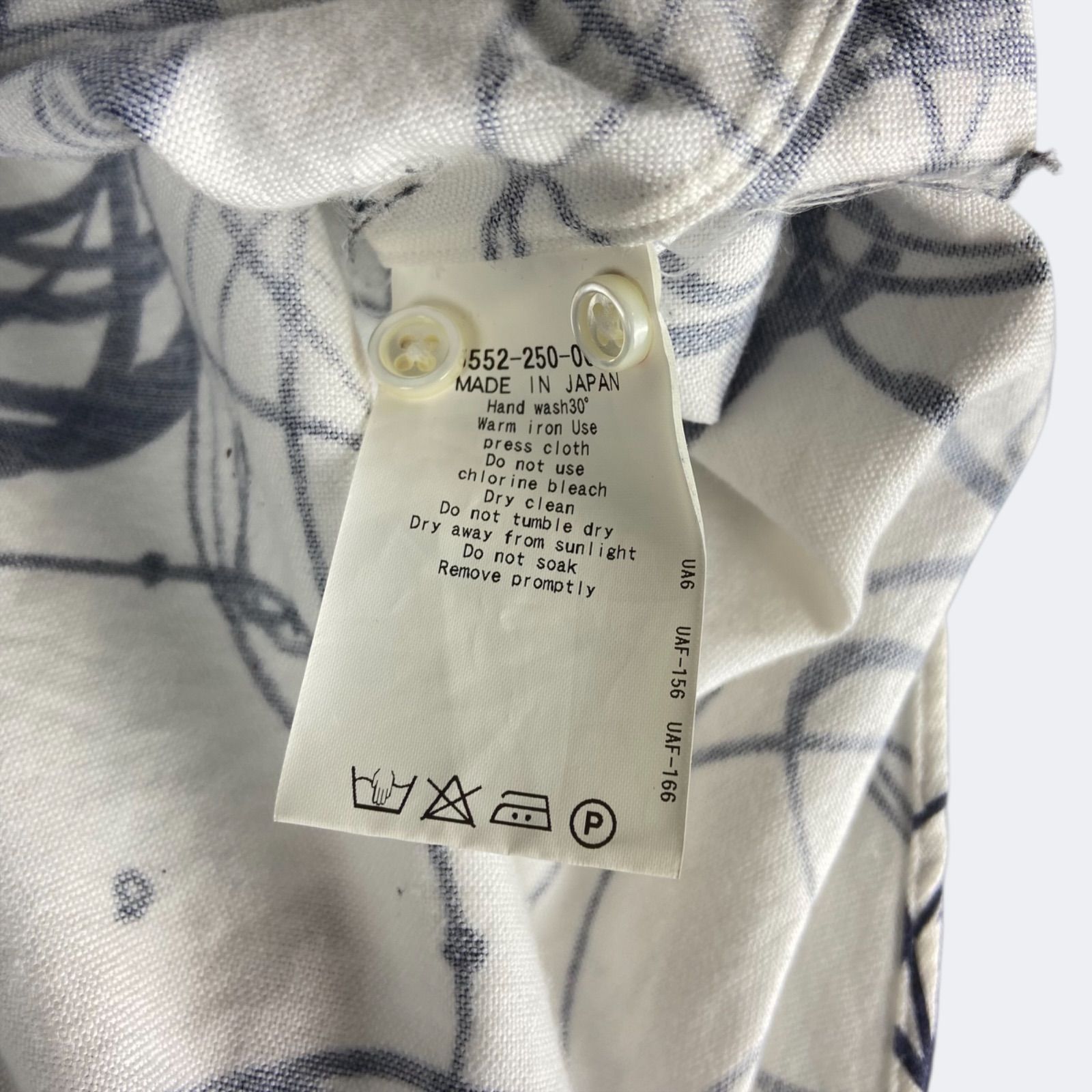 NIGOLD by UNITED ARROWS × FUTURA オックスフォードシャツ ニゴールド