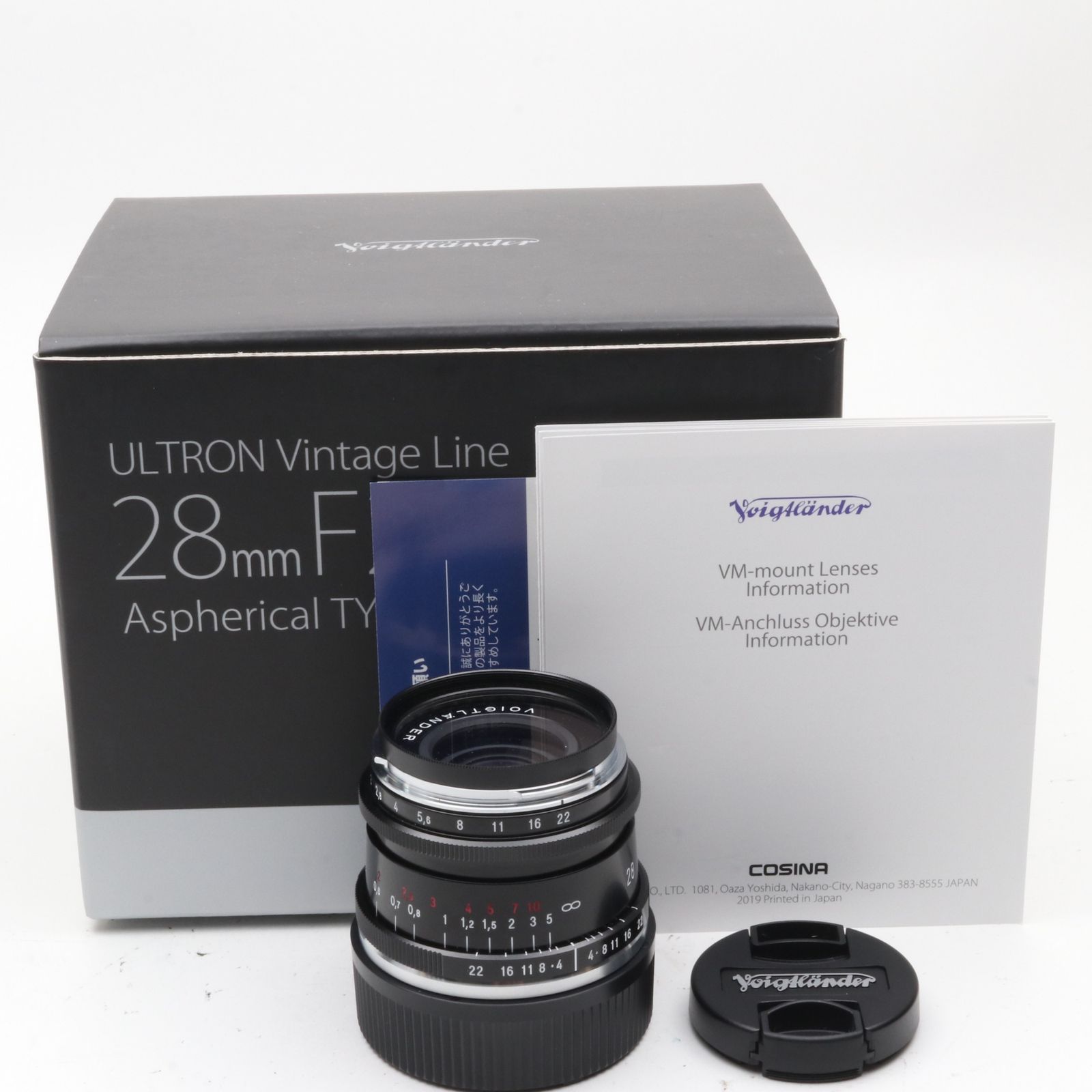 Voigtlander ULTRON Vintage Line 28mm F2 TypeII VM(ライカM用
