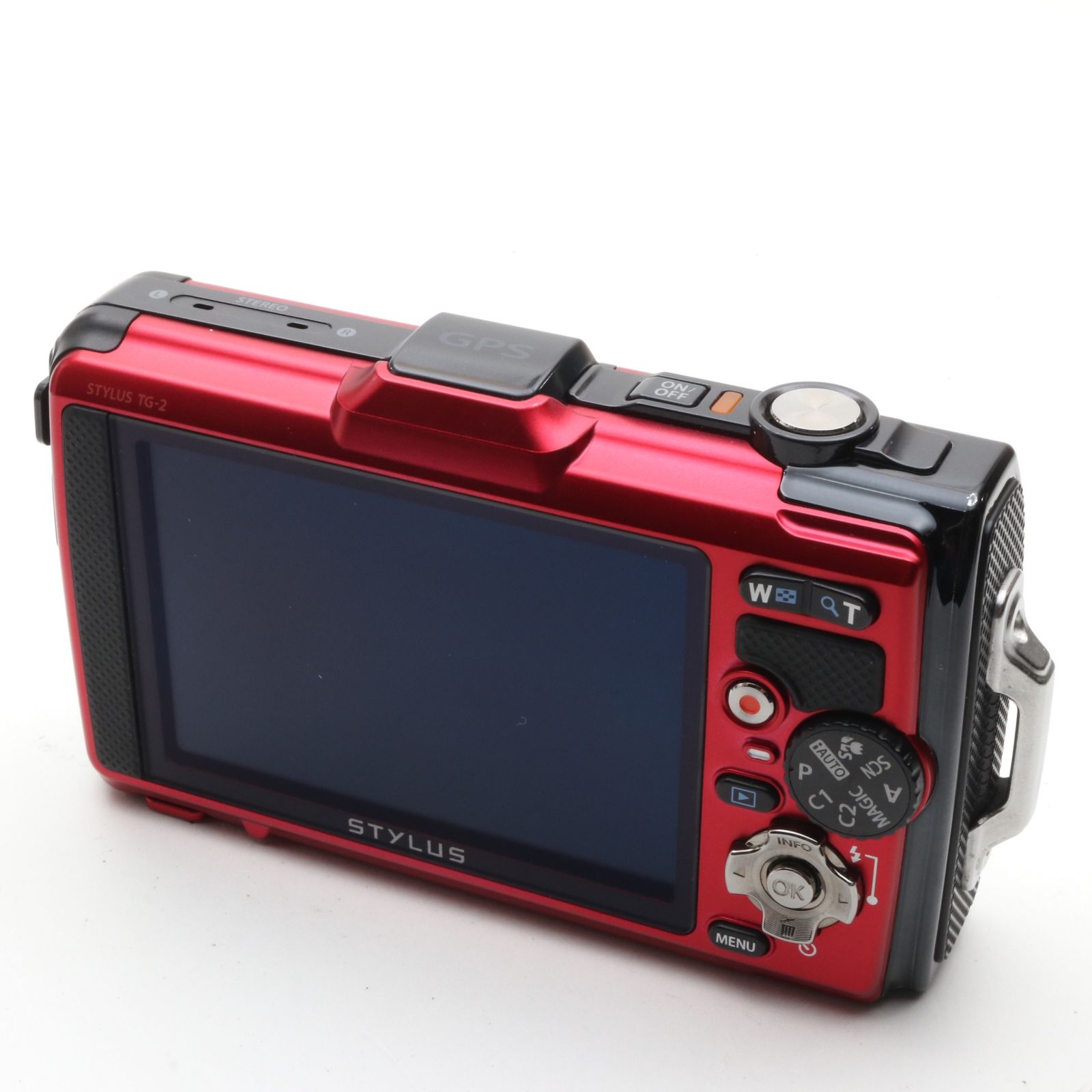 美品【動作確認済】OLYMPUS STYLUS TG-2 レトロコンデジ レッド OLYMPUS STYLUS TG-2 レッド 防水カメラ - メルカリ