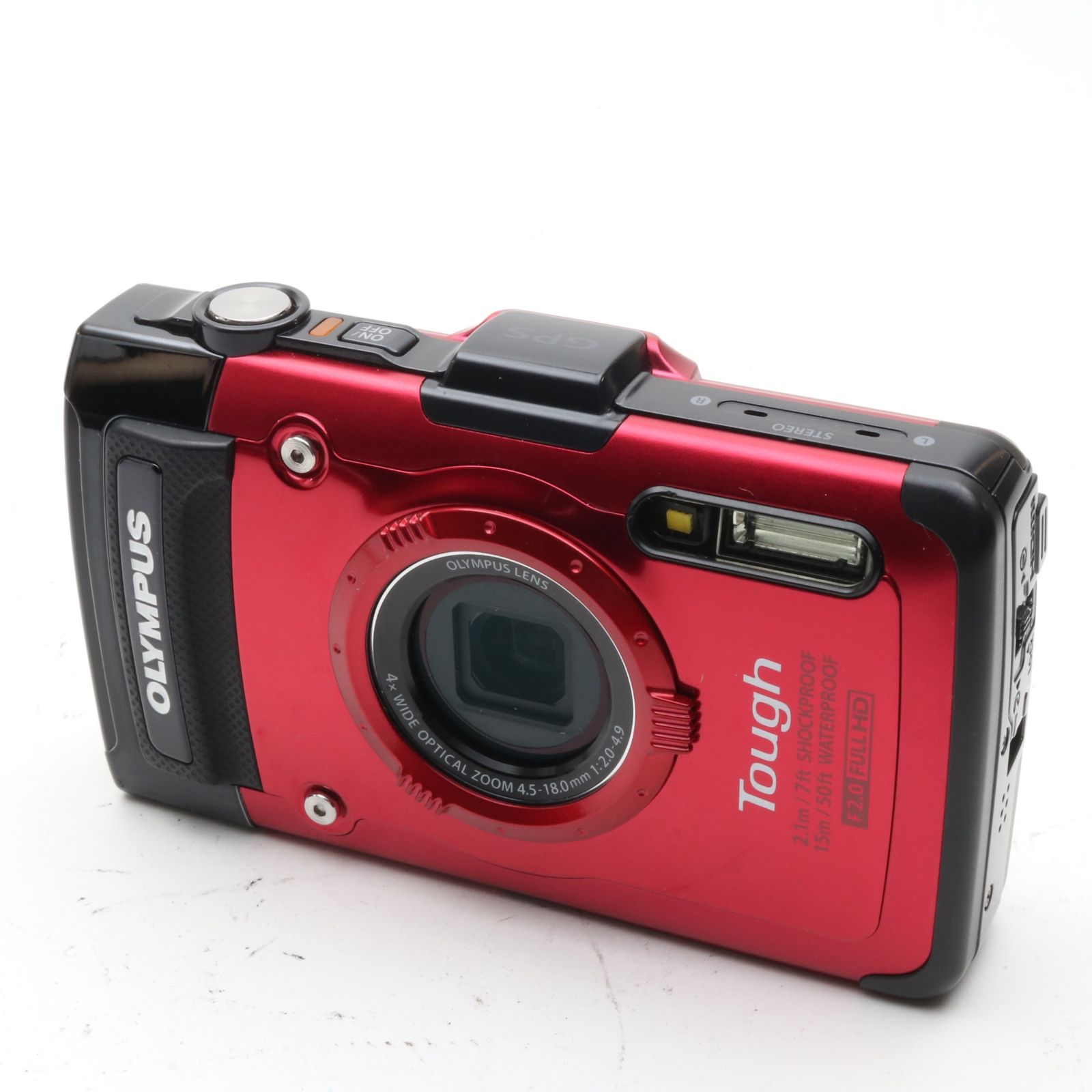 OLYMPUS STYLUS TG-2 レッド 防水カメラ - メルカリ