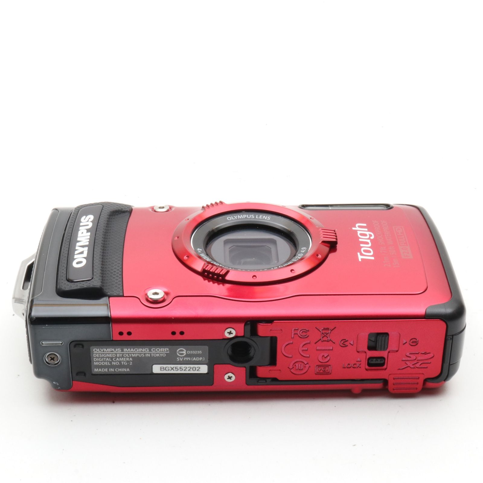 OLYMPUS STYLUS TG-2 レッド 防水カメラ - メルカリ