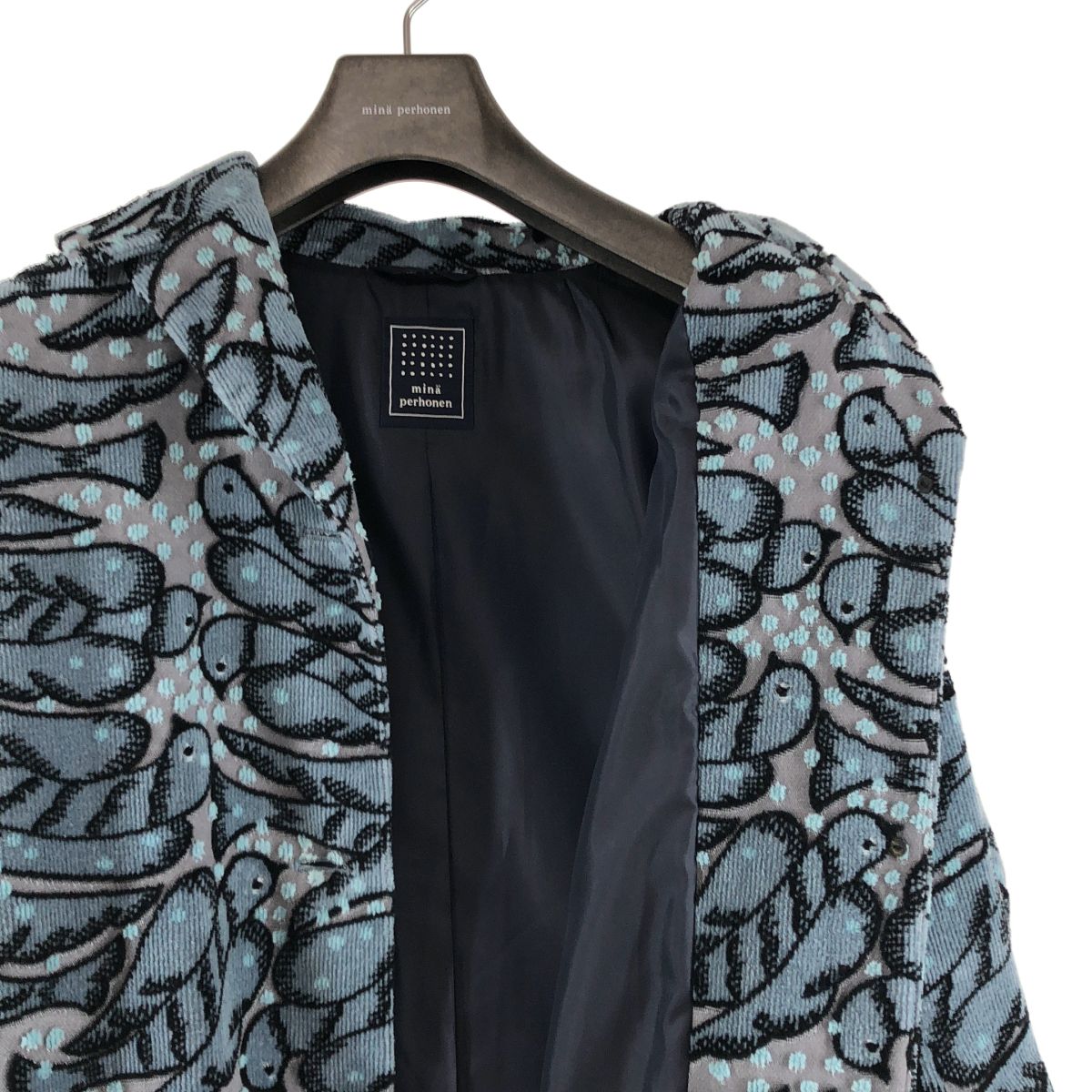 超美品　ミナペルホネン ロングコート mina perhonen Luluロングコート | Lin total fashion place blog