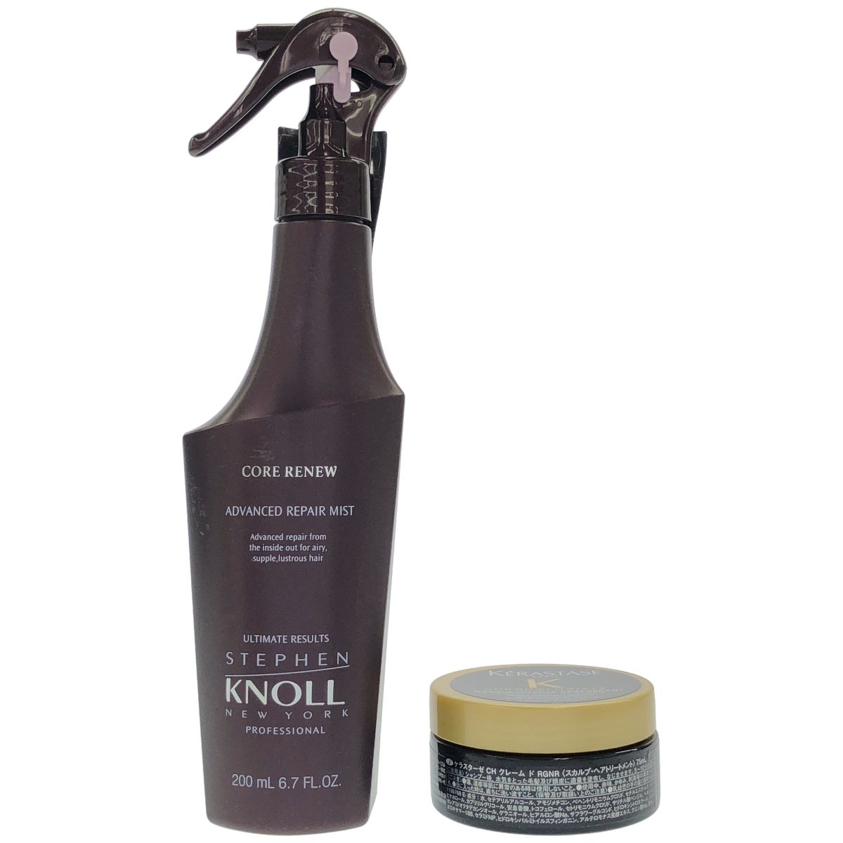Z000 Steven Knoll Professional Core New Advanced Repair Mist 200mL & Kerastase CH Creamed RGNR 75mL Set of 2 Last 1!
