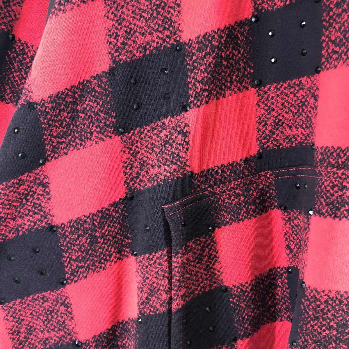 美品】 DRIES VAN NOTEN / ドリスヴァンノッテン | ビジュー 装飾 