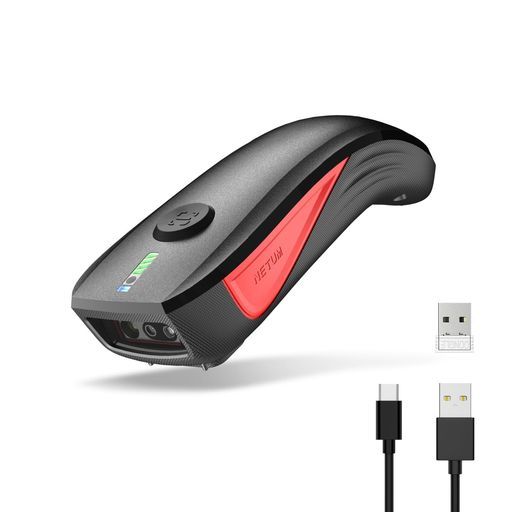 NETUMCS9501BluetoothQRコードスキャナー–Zebraスキャンエンジン搭載ワイヤレスバーコードスキャナー携帯型2Dコードリーダー在庫管理用(タブレット/Android/iOS/PC/POSシステム対応)