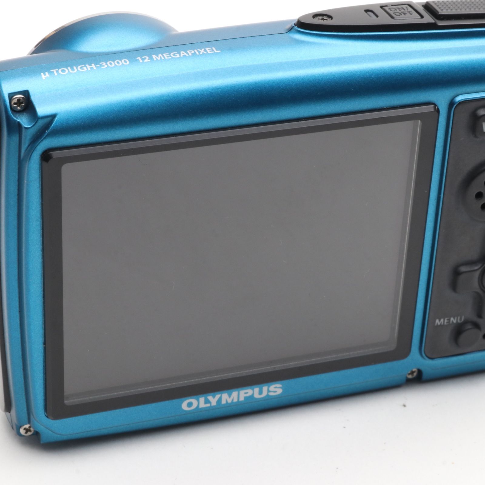 OLYMPUS μ TOUGH-3000 ブルー デジタルカメラ - メルカリ