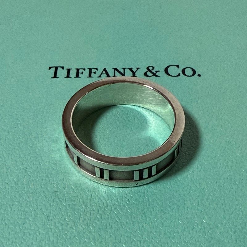 TIFFANY&Co. ティファニー ATLAS アトラス リング 約17号 シルバー925 TIFFANY&Co. ティファニー ATLAS アトラス リング 約17号 シルバー925