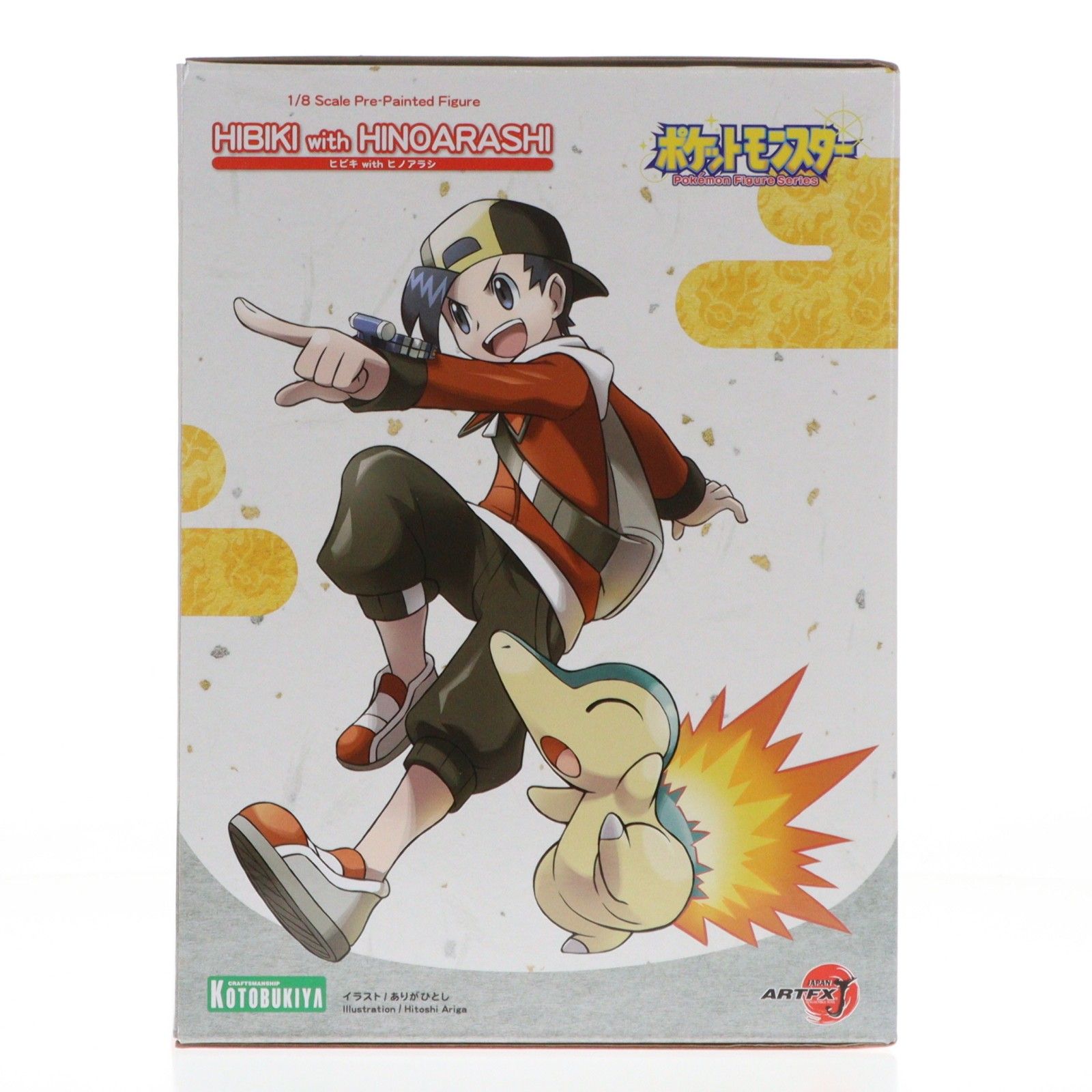 ARTFX J ヒビキ with ヒノアラシ ポケットモンスター 1/8 完成品