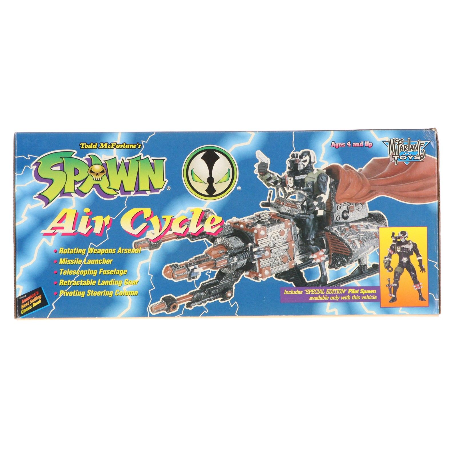 スポーン・ウルトラ・アクションフィギュア スポーン・エア・サイクル 