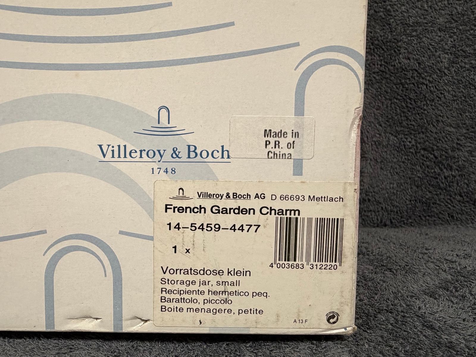 ☆ 【未使用品】 廃盤 Villeroy & Boch ビレロイ＆ボッホ French