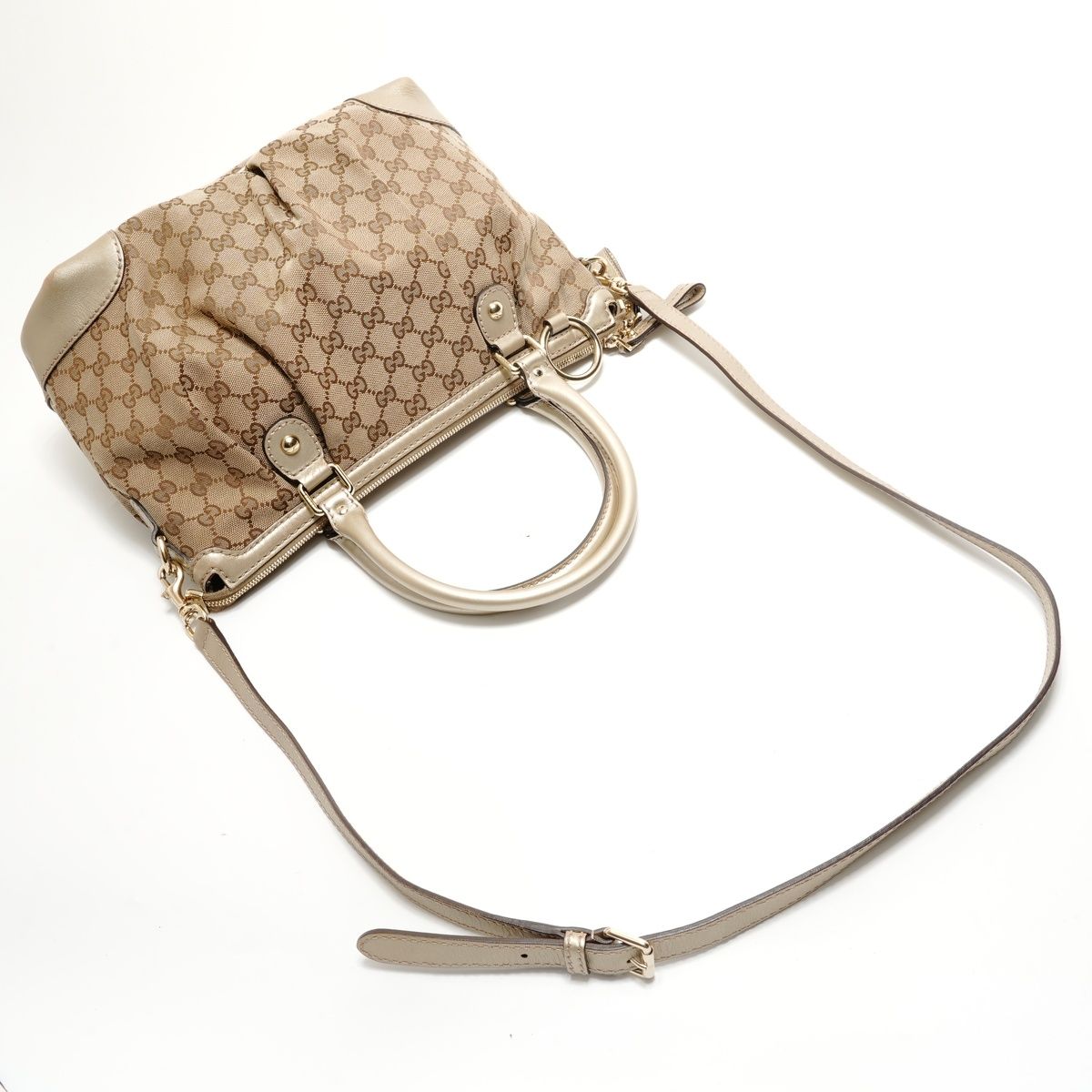 GUCCI グッチ ショルダーバッグ GGキャンバス 2way【中古】 - メルカリ