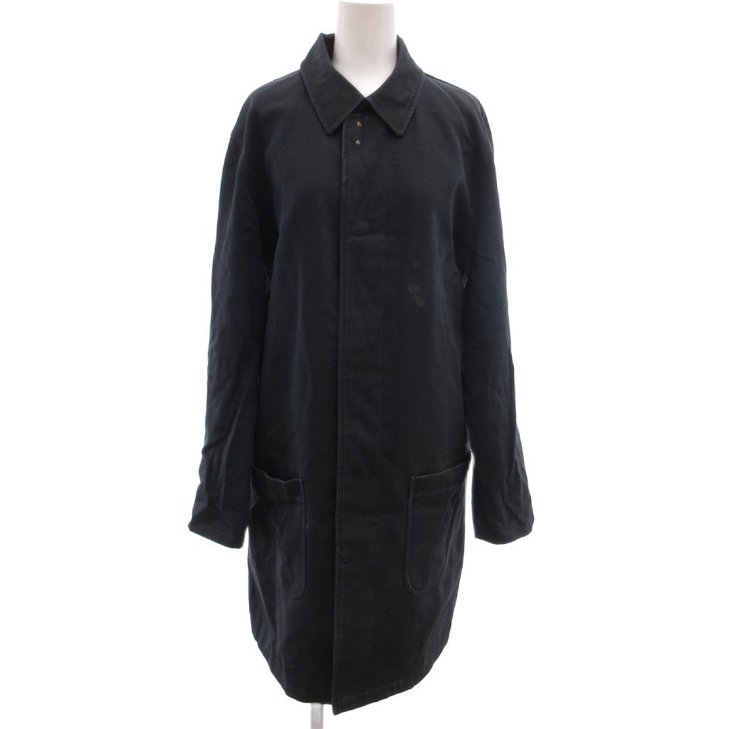 アーペーセー A.P.C. ステンカラーコート XS 紺 ネイビー /NL □GY74