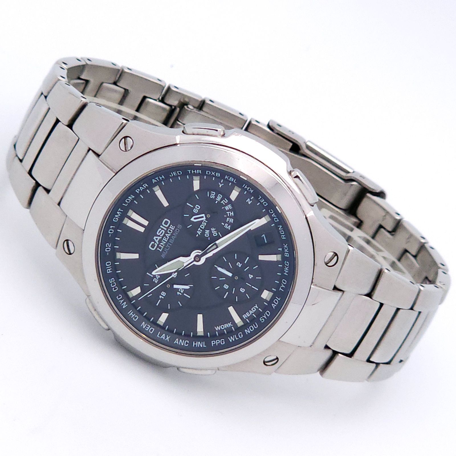 CASIO LINEAGE LIW-M1000 ソーラ―電波腕時計 ☆良品 CASIO カシオ リニエージ LIW-M1000 ソーラー電波 動作品
