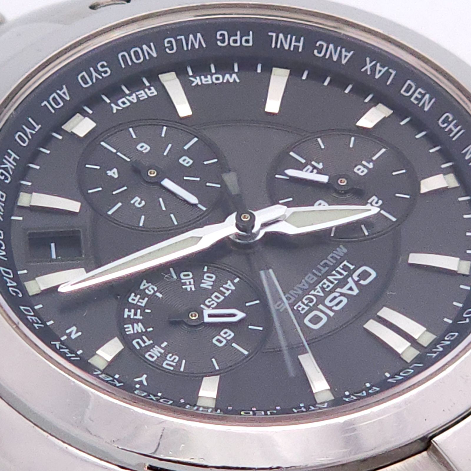 ☆良品 CASIO カシオ リニエージ LIW-M1000 ソーラー電波 動作品