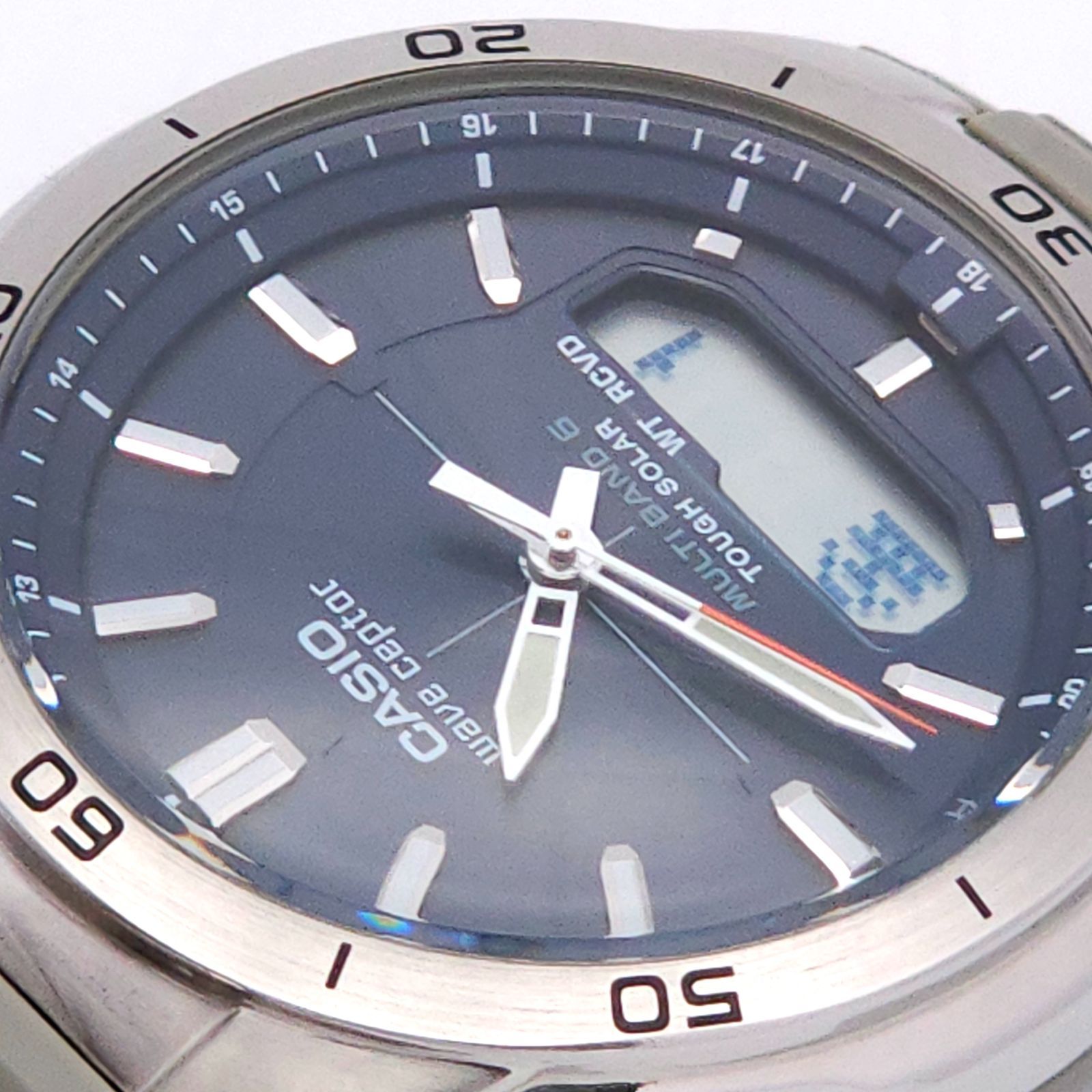 ☆良品 CASIO カシオ ウェーブセプター WVA-M640 ソーラー電波 動作品 