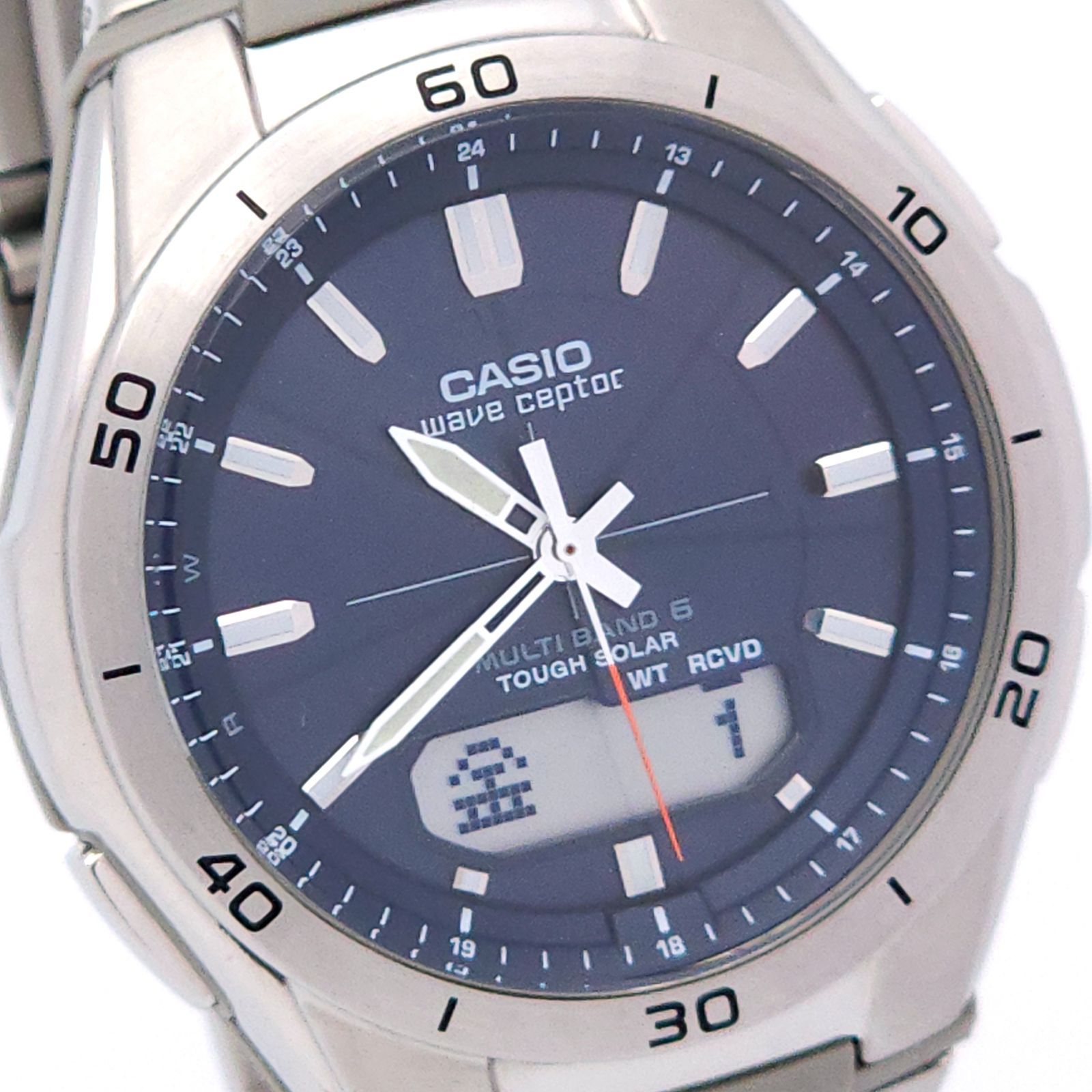 ☆良品 CASIO カシオ ウェーブセプター WVA-M640 ソーラー電波 動作品 