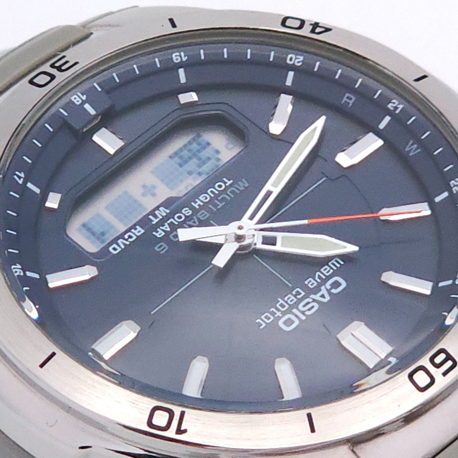 ☆良品 CASIO カシオ ウェーブセプター WVA-M640 ソーラー電波 動作品 