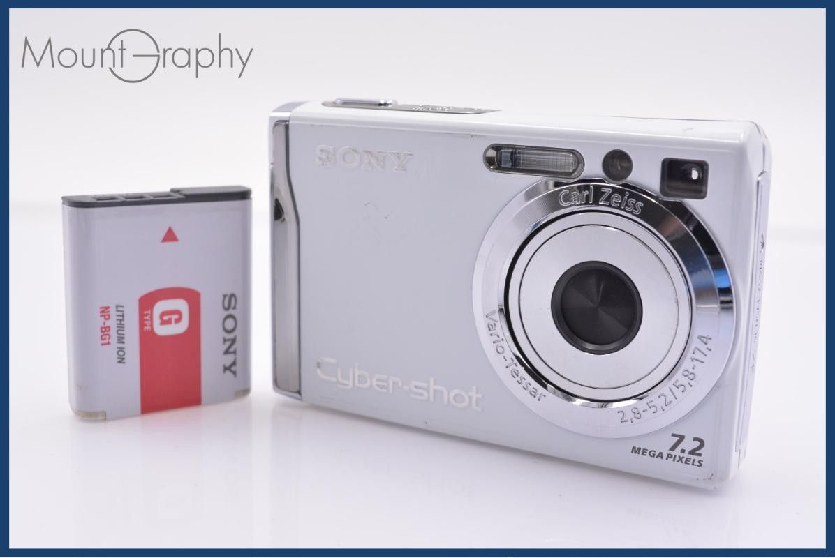 SONY サイバーショット DSC-W80 バッテリー付き動作品 カメラ 【動作保証】 ソニー SONY Cyber-shot DSC-W80 バッテリー付属