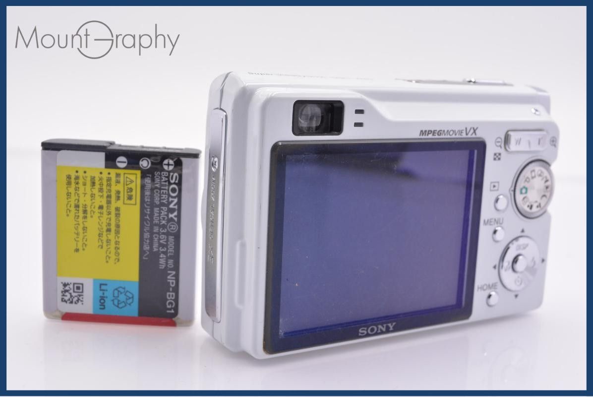 カメラ 【動作保証】 ソニー SONY Cyber-shot DSC-W80 バッテリー付属