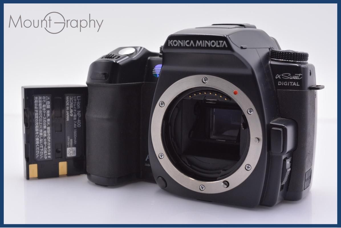 【KONICA MINOLTA】α Sweet DIGITAL【新品充電池付】 カメラ 【動作保証】 コニカ ミノルタ KONICA MINOLTA α Sweet DIGITAL