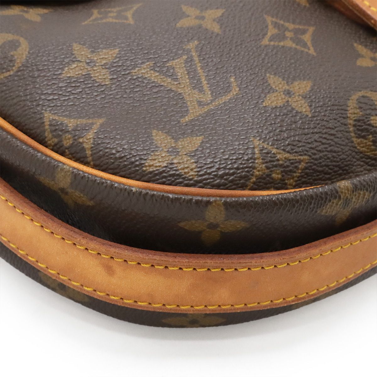 ★3日以内返品可★  LOUIS VUITTON ルイ・ヴィトン モノグラム ジュヌフィーユ27 M51225 ショルダーバッグ ブラウン コーティングキャンバス レディース ジュヌフィーユ ルイヴィトン ジュヌフィーユPM ショルダーバッグ