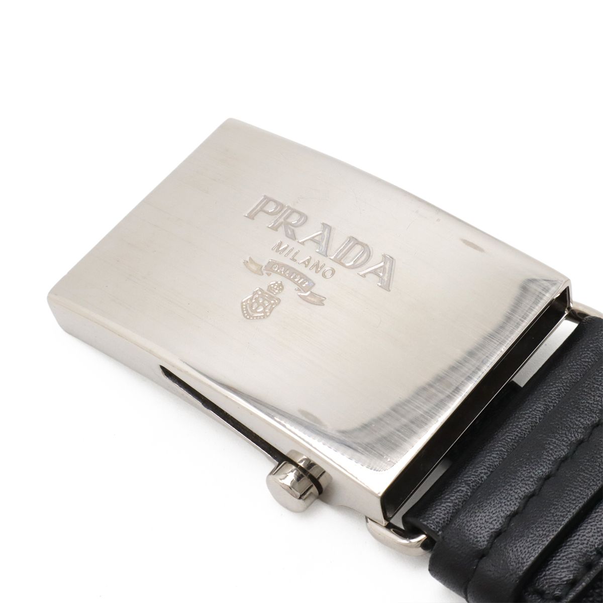 PRADA プラダ ロゴ ベルト ガチャベルト ローラーバックル ナイロン