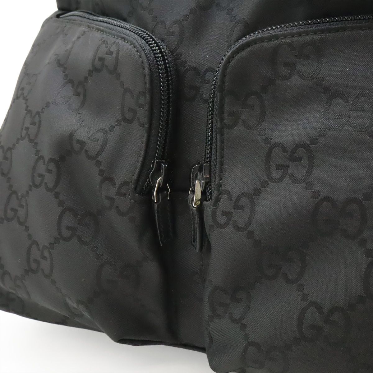 GUCCI グッチ GGナイロン リュックサック バックパック レザー
