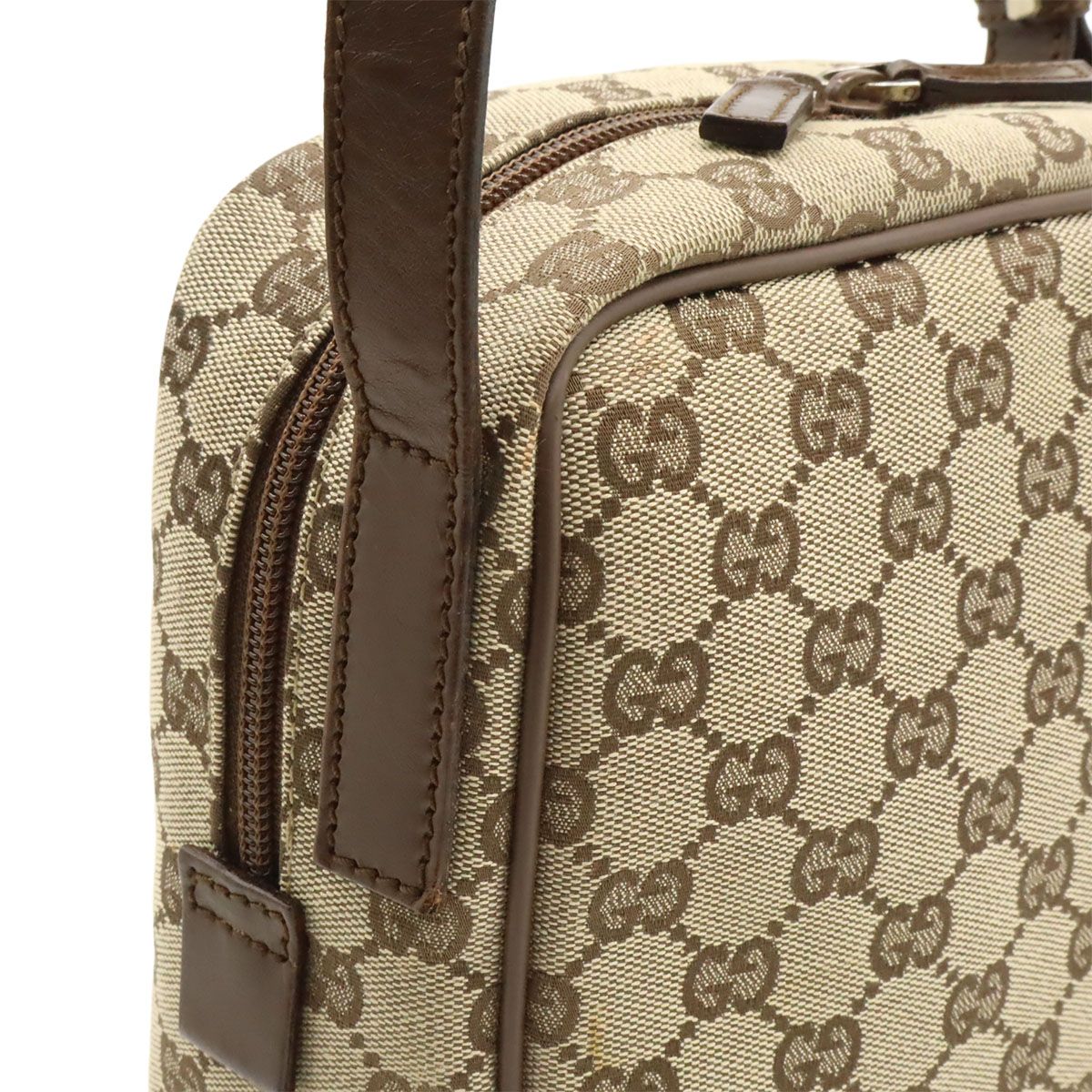 GUCCI グッチ GGキャンバス ショルダーバッグ ポシェット 斜め掛け