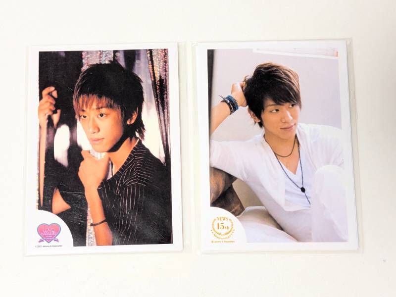 NEWS Koyama Keiichiro Mini Photo Set 2 Piece Set LOVE HARAJUKU 2021/15th Anniversary
